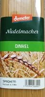 Mängden socker i Dinkel Spaghetti