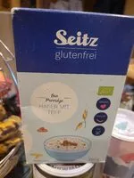 Mängden socker i Porridge Hafer mit Teff