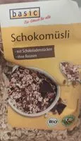 Mängden socker i Schokomüsli