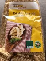 Mängden socker i Basic Bio-Dinkelnudeln (Spirelli)