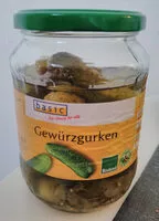 Mängden socker i Gewürzgurken