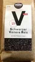 Mängden socker i Schwarzer Venere Reis
