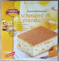 Mängden socker i Schmand Mandarine