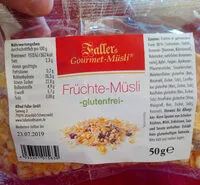 Mängden socker i Früchte-Müsli