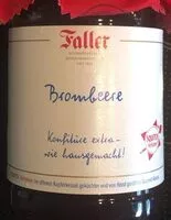 Mängden socker i Brombeere Konfitüre