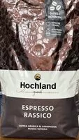 Mängden socker i Espresso Rassico