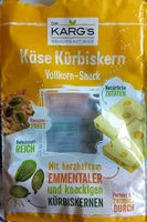 Mängden socker i Vollkorn Knäcke Snack, Emmentanler Kürbiskern