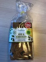 Mängden socker i Knckebrot,Kse Und Krbiskern