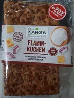 Mängden socker i Flammkuchen