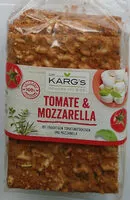 Mängden socker i Tomate & Mozzarella