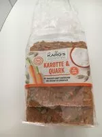 Mängden socker i Dr Karg's Genießer-knäckebrot, Karotte Und Quark