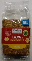 Mängden socker i Lauge & Emmentaler