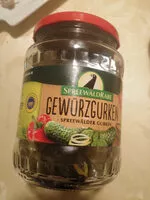 Mängden socker i SpreewaldRabe Gewürzgurken