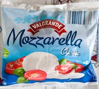 Mängden socker i Käse - Mozzarella Classic