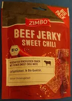 Mängden socker i Beef Jerky Sweet Chili