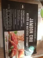 Mängden socker i Jambon cru maigre séché allégé en matières grasses BELL, 3% de MG, 8 tranches