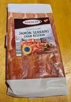 Mängden socker i Jamon Serrano Gran Reserva