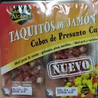 Mängden socker i Tacos jamón