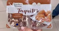 Mängden socker i Taquitos jamón
