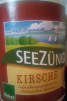 Mängden socker i Seezüngle Kirsche