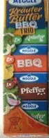 Mängden socker i Kräuterbutter Trio BBQ