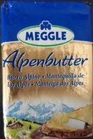 Mängden socker i Alpenbutter