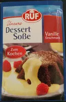 Mängden socker i Ruf Usere Dessertsoße Vanille Geschmack