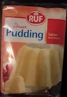 Mängden socker i Ruf Puddingpulver Sahne geschmack