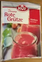 Mängden socker i Unsere Rote Grütze - Himbeergeschmack