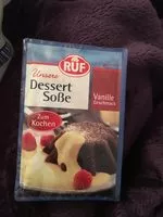 Mängden socker i Dessert-Soße Vanille-Geschmack