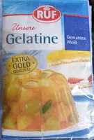 Mängden socker i Unsere Gelatine