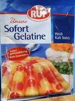 Mängden socker i Sofort Gelatine