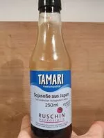 Mängden socker i Tamari soyasoße aus Japan