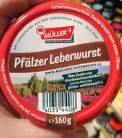 Mängden socker i Pfälzer Leberwurst