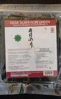 Mängden socker i sushi nori green