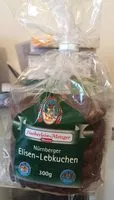 Mängden socker i Haeberlein metzger Nürnberger Elisen lebkuchen