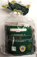 Mängden socker i Nürnberger Elisen-Lebkuchen