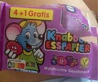 Mängden socker i Knabber Esspapier