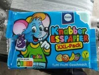 Mängden socker i Knabber esspapier