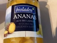 Mängden socker i Ananas Stücke im eigenen Saft
