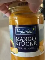 Mängden socker i Mango Stücke