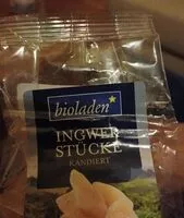 Mängden socker i Ingwer stücke