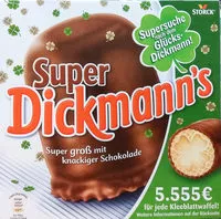 Socker och näringsämnen i Dickmann s