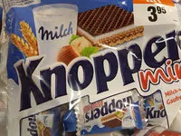 Mängden socker i Knoppers Minis