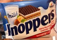 Mängden socker i Knoppers
