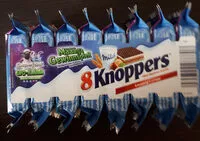 Mängden socker i Knoppers