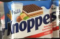 Mängden socker i Milch-Haselnuss-Schnitte knusprig