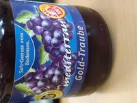 Mängden socker i Traubensaft rot