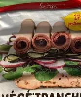 Mängden socker i Végé’tranches fumées à base de seitan