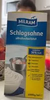 Mängden socker i Milram sahne